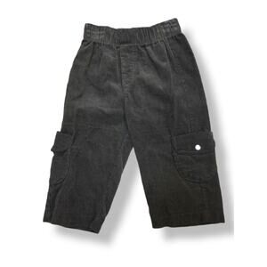 NaNo‎ Boys Pants Size 3-6 Mo Chocolate Brown Elastic Waist Corduroy USA Made NEW